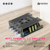 SiNi Audio XY-AS21HPA + App 2.1 High Power Amplifier (300W + 300W + 600W) – Voltech Electronics